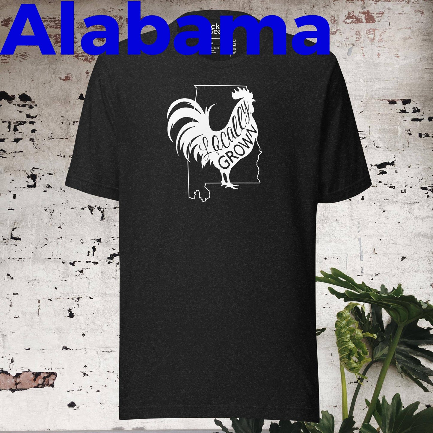 Unisex Locally Grown Alabama Cock Tee