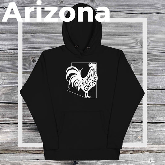 Unisex Locally Grown Arizona Cock Hoodie