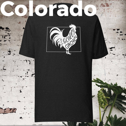 Unisex Locally Grown Colorado Cock Tee