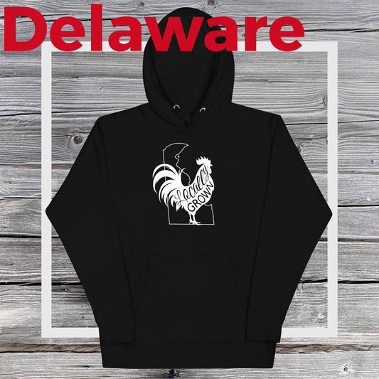 Unisex Locally Grown Delaware Cock Hoodie