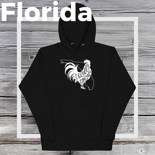 Unisex Locally Grown Florida Cock Hoodie