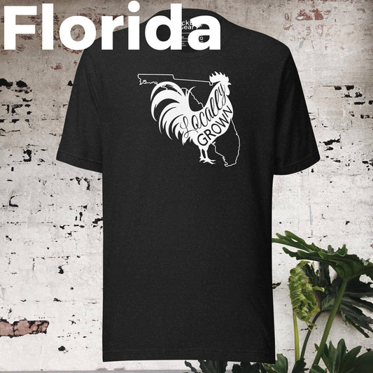 Unisex Locally Grown Florida Cock Tee