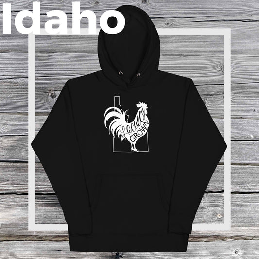 Unisex Locally Grown Idaho Cock Hoodie