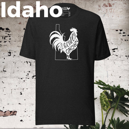 Unisex Locally Grown Idaho Cock Tee