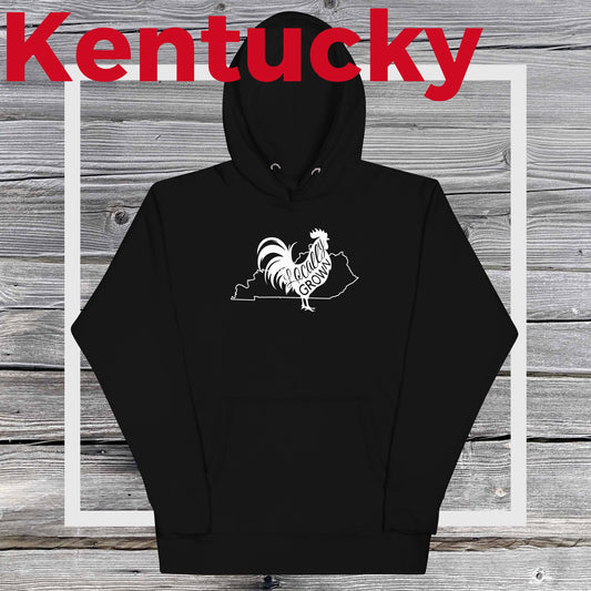 Unisex Locally Grown Kentucky Cock Hoodie