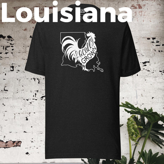 Unisex Locally Grown Louisiana Cock Tee