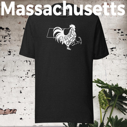 Unisex Locally Grown Massachusetts Cock Tee