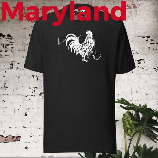 Unisex Locally Grown Maryland Cock Tee