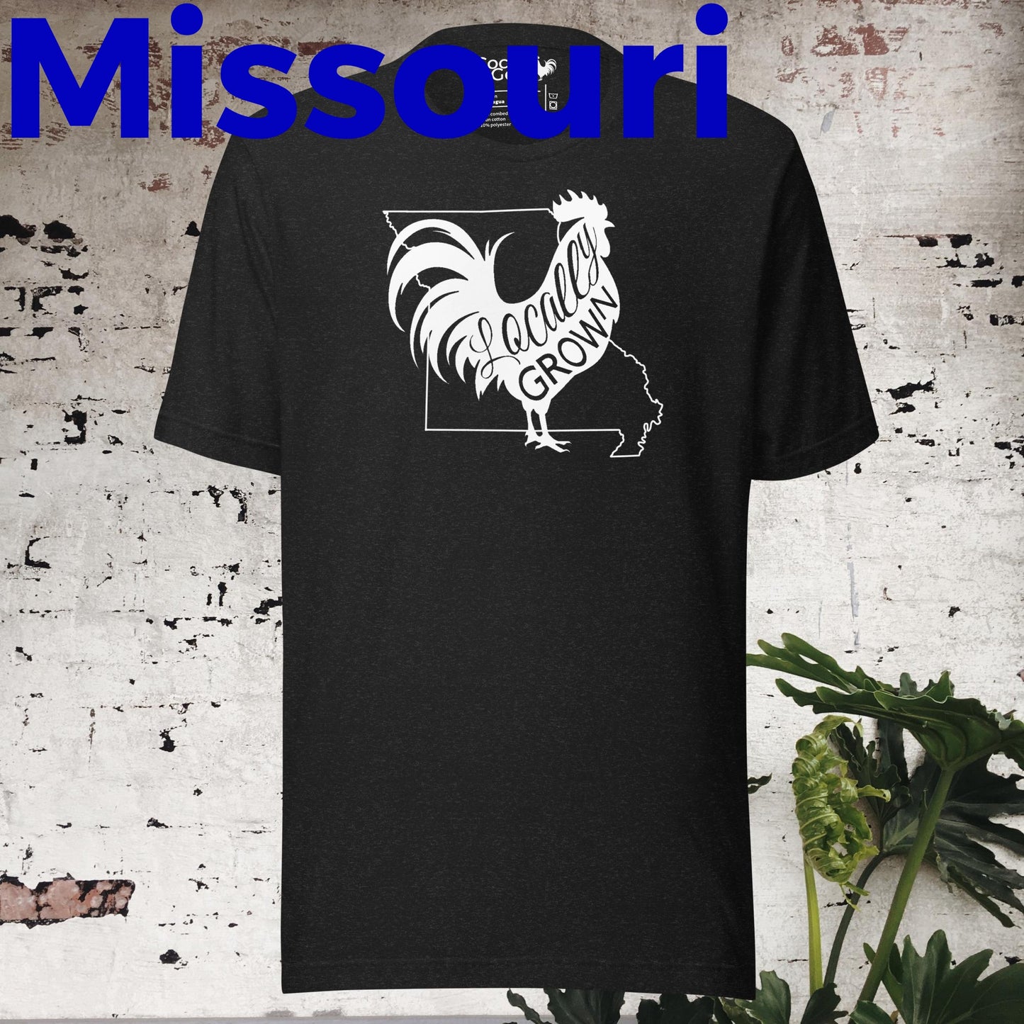 Unisex Locally Grown Missouri Cock Tee