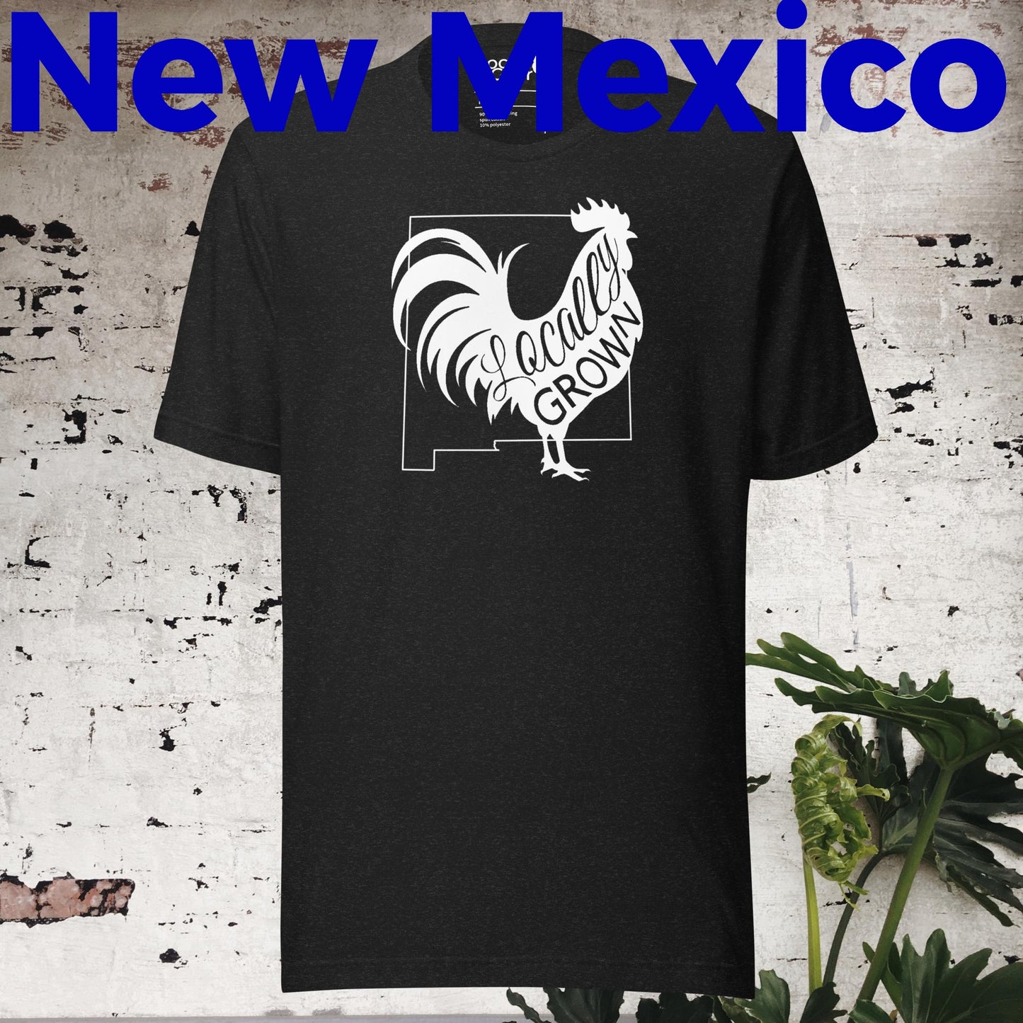 Unisex Locally Grown New Mexico Cock Tee