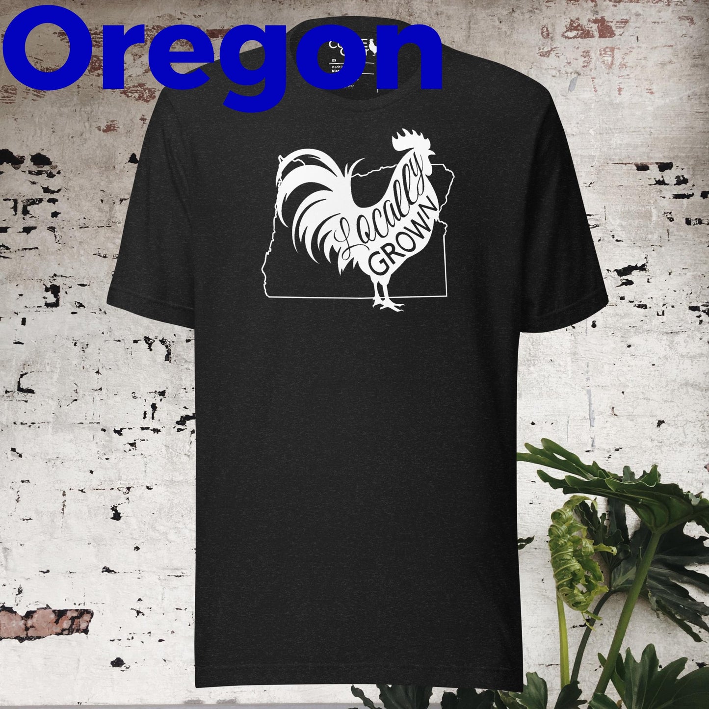 Unisex Locally Grown Oregon Cock Tee