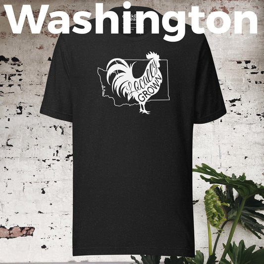 Unisex Locally Grown Washington Cock Tee