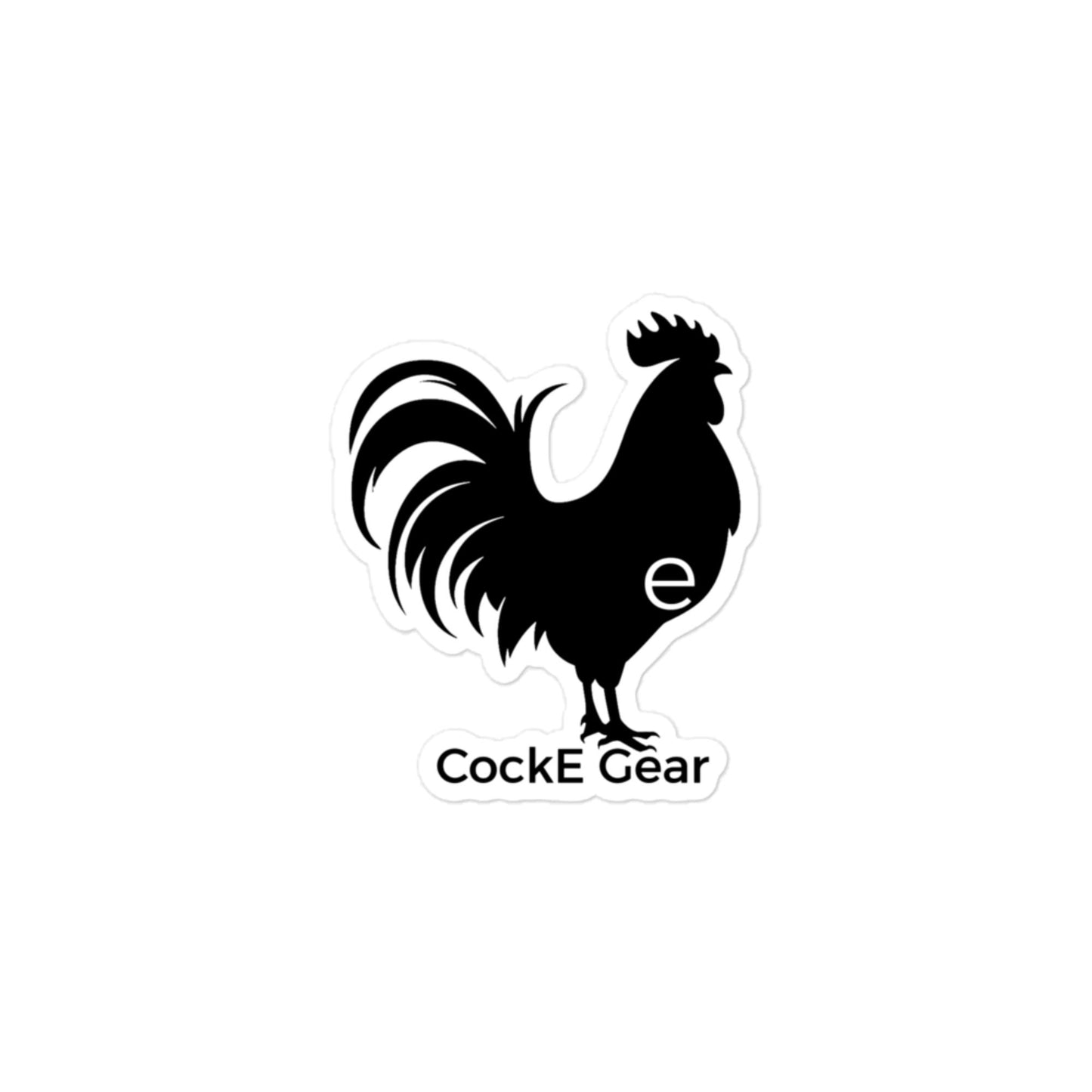 CockE Gear Logo | Durable Bubble-free sticker