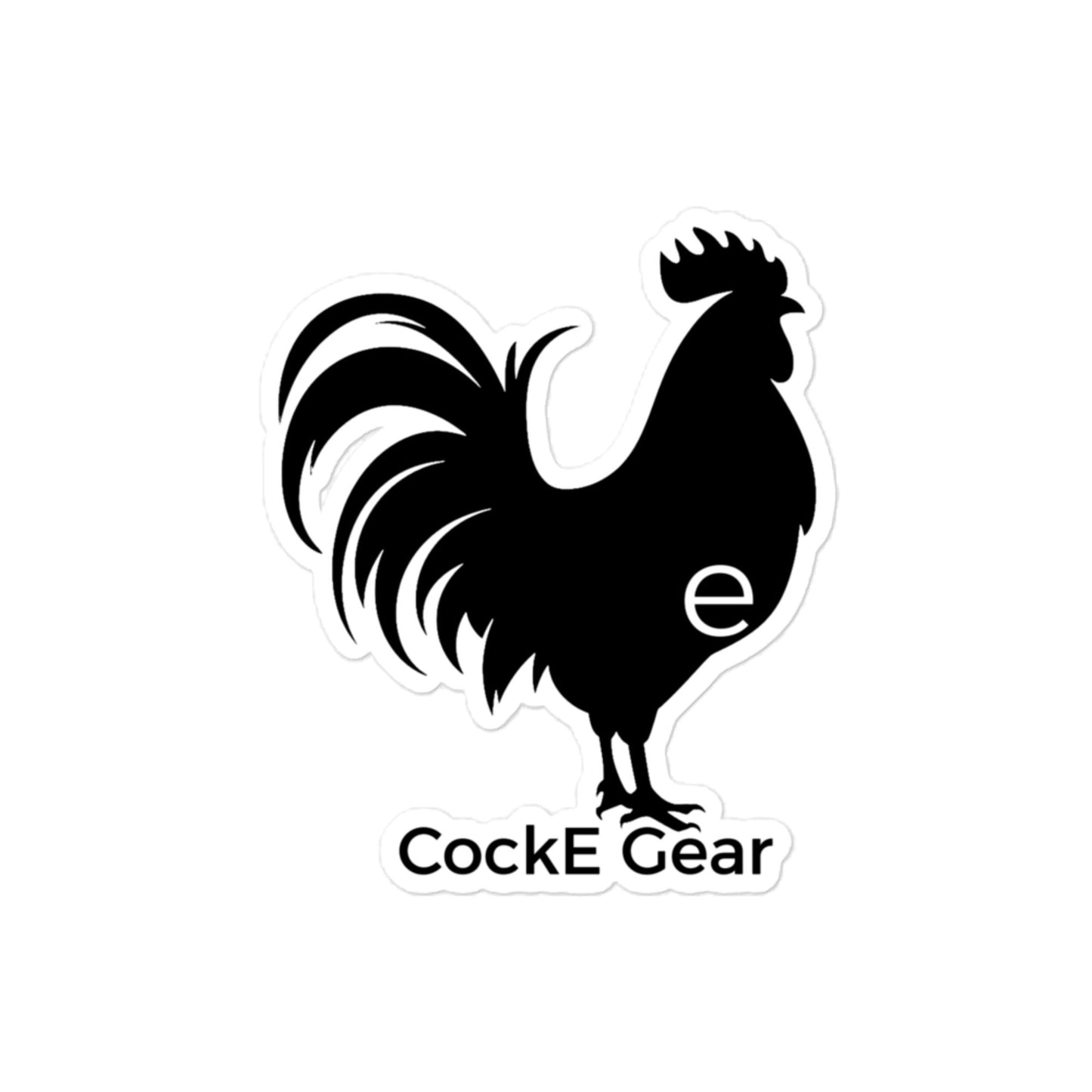 CockE Gear Logo | Durable Bubble-free sticker