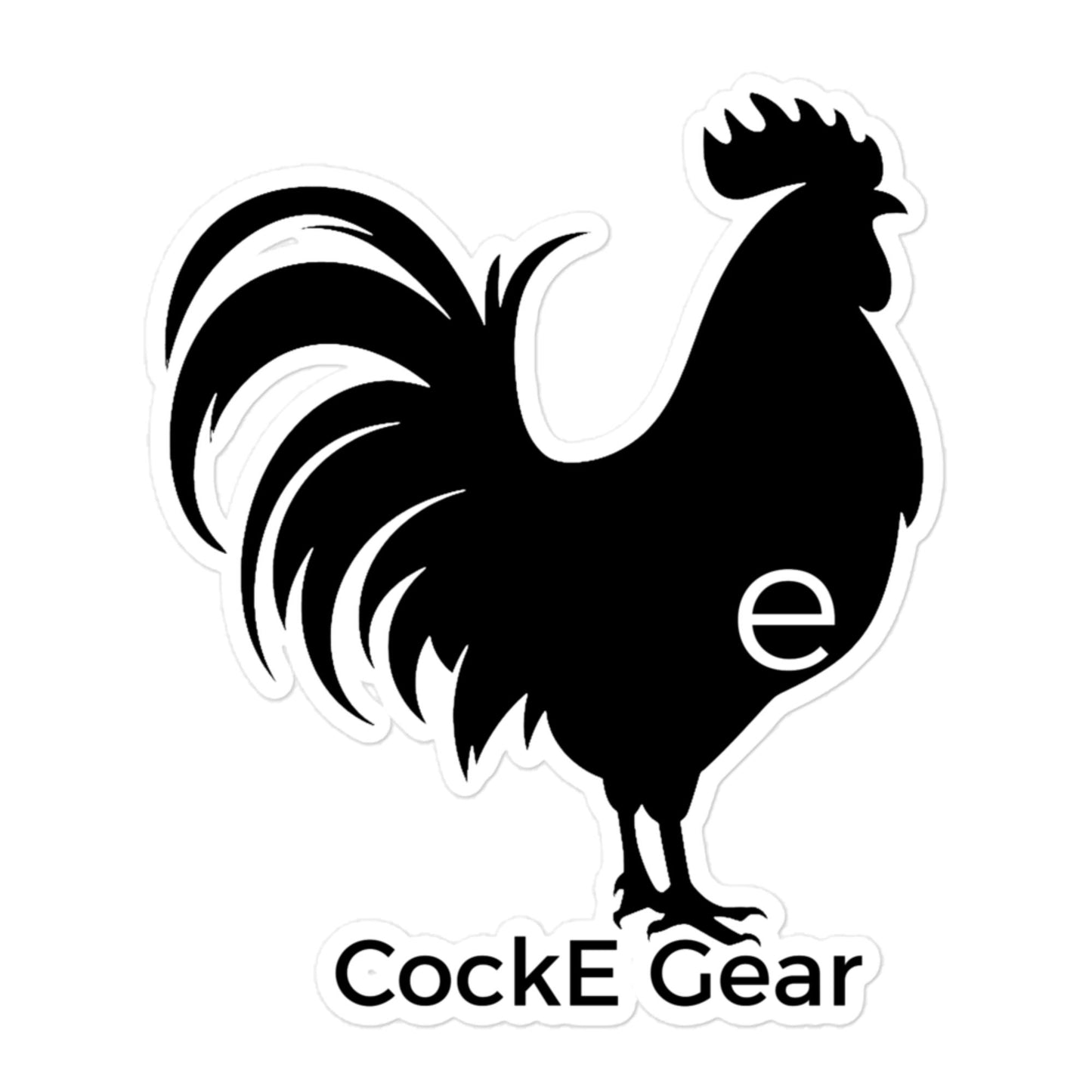 CockE Gear Logo | Durable Bubble-free sticker