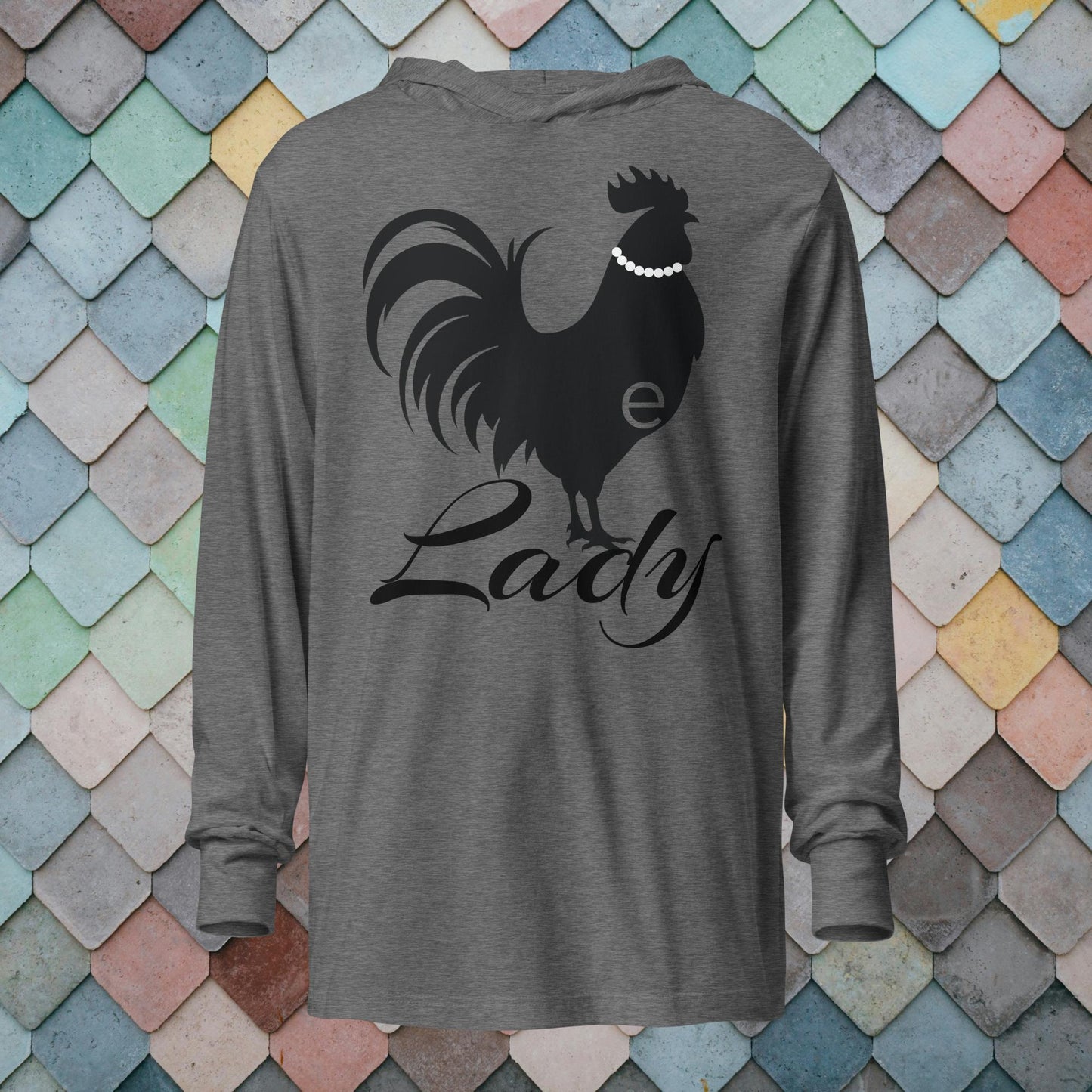 CockE Lady Hooded Long-sleeve Tee (Unisex)