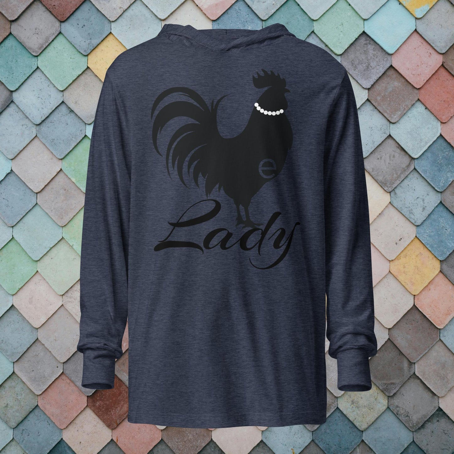 CockE Lady Hooded Long-sleeve Tee (Unisex)