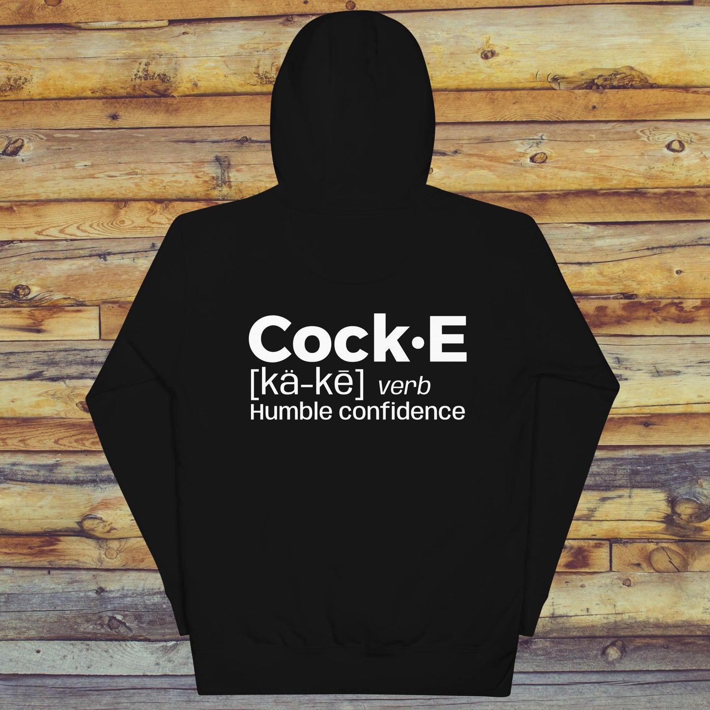 CockE Defined (Verb) Unisex Hoodie