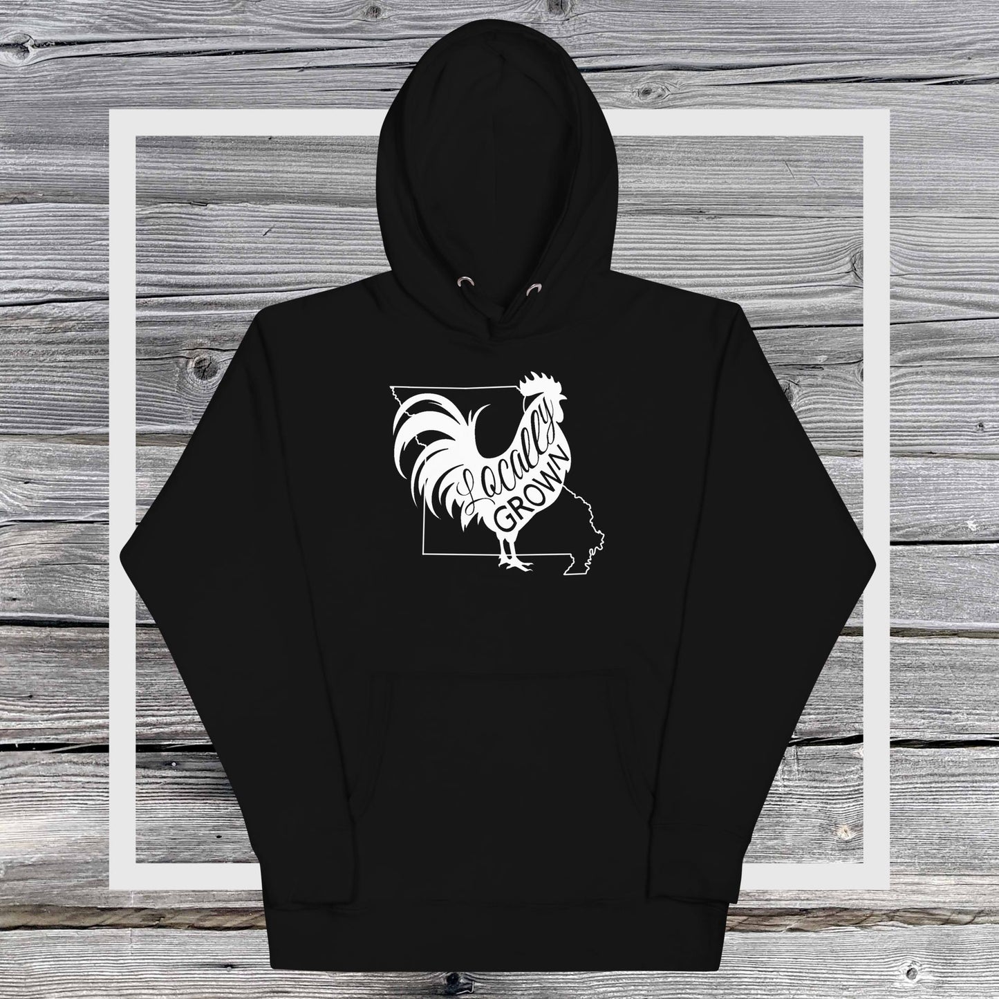 Unisex Locally Grown Missouri Cock Hoodie