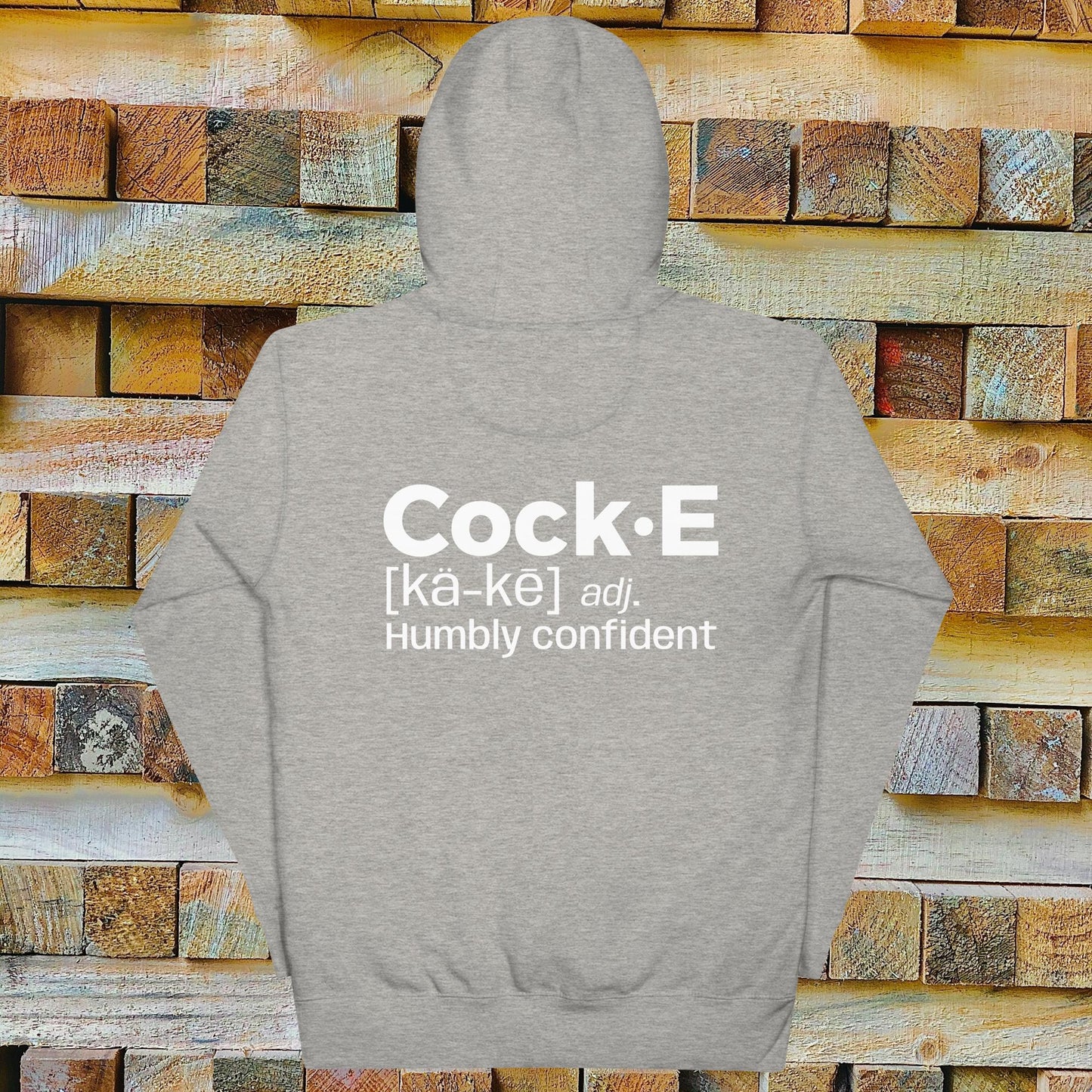 CockE Defined (Adjective) Unisex Hoodie