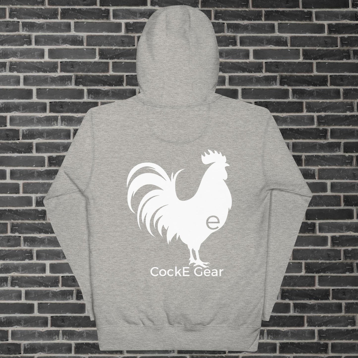 Unisex CockE Gear Logo Hoodie | Back Design