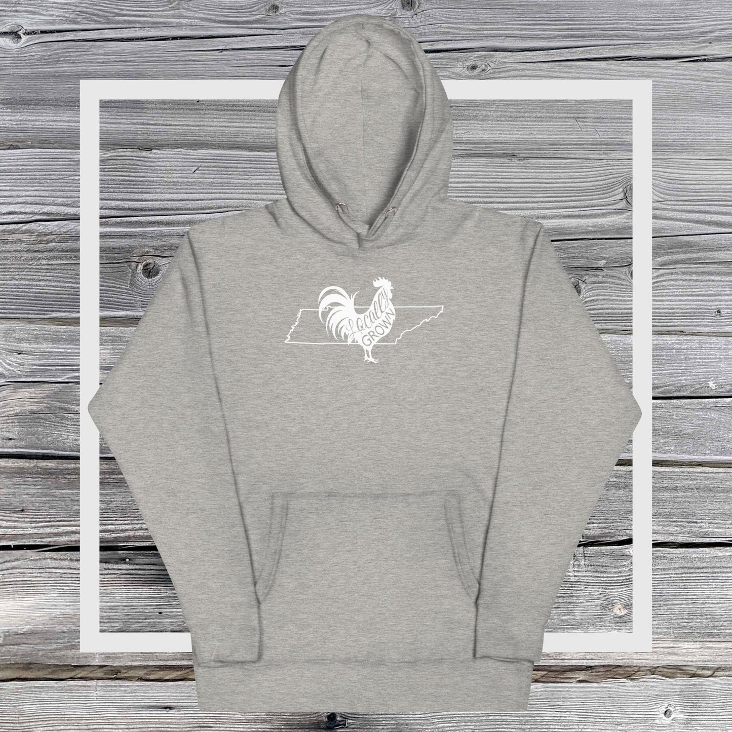 Unisex Locally Grown Tennessee Cock Hoodie