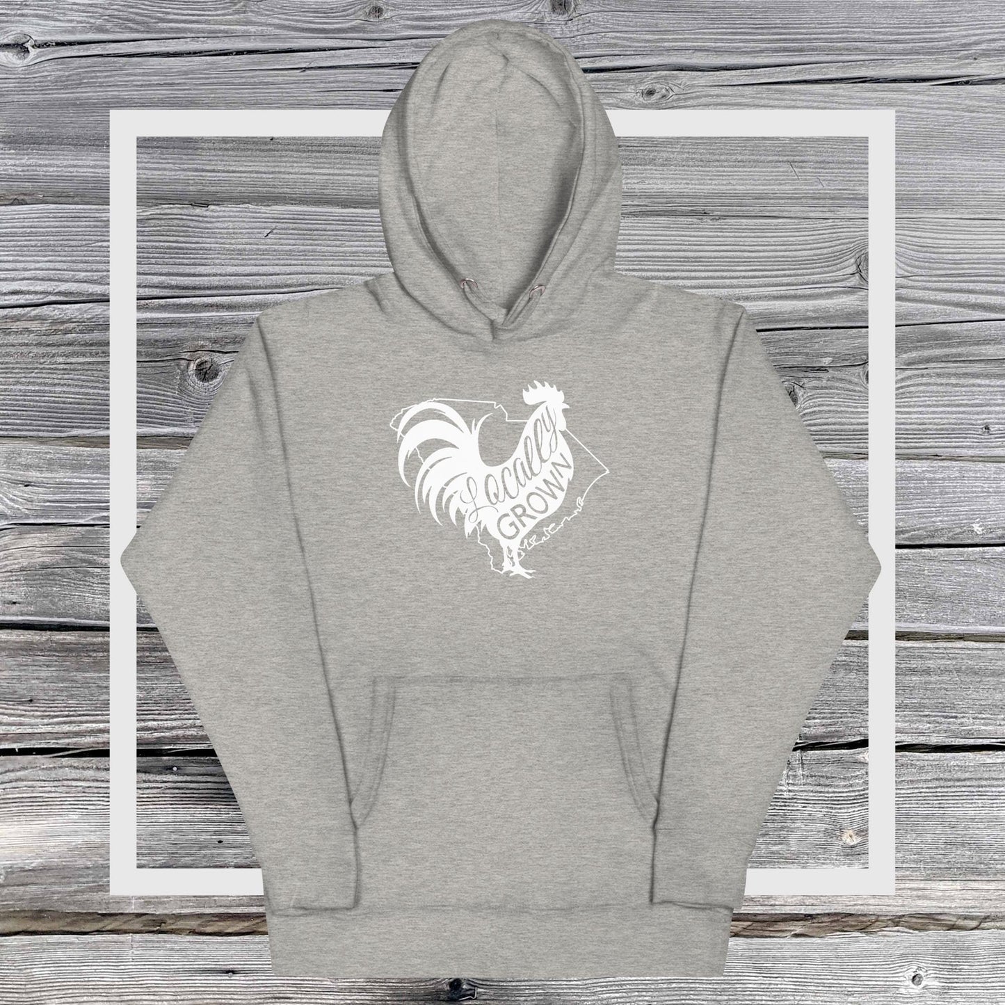 Unisex Locally Grown South Carolina Cock Hoodie