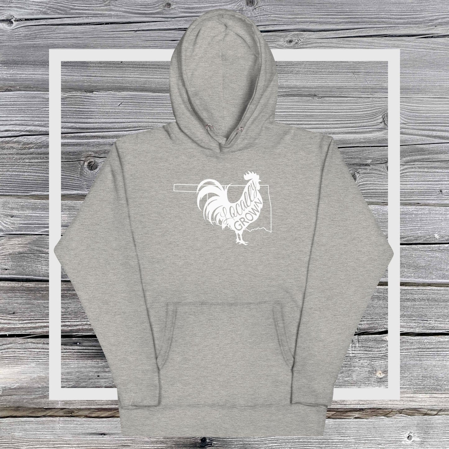 Unisex Locally Grown Oklahoma Cock Hoodie