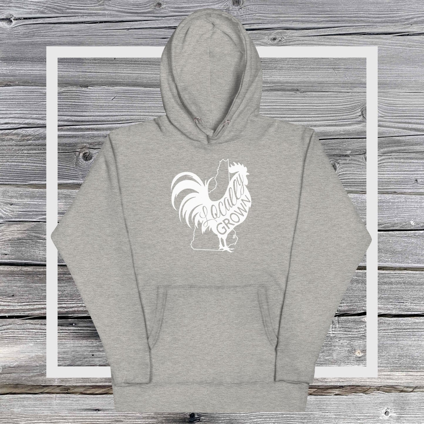 Unisex Locally Grown New Hampshire Cock Hoodie