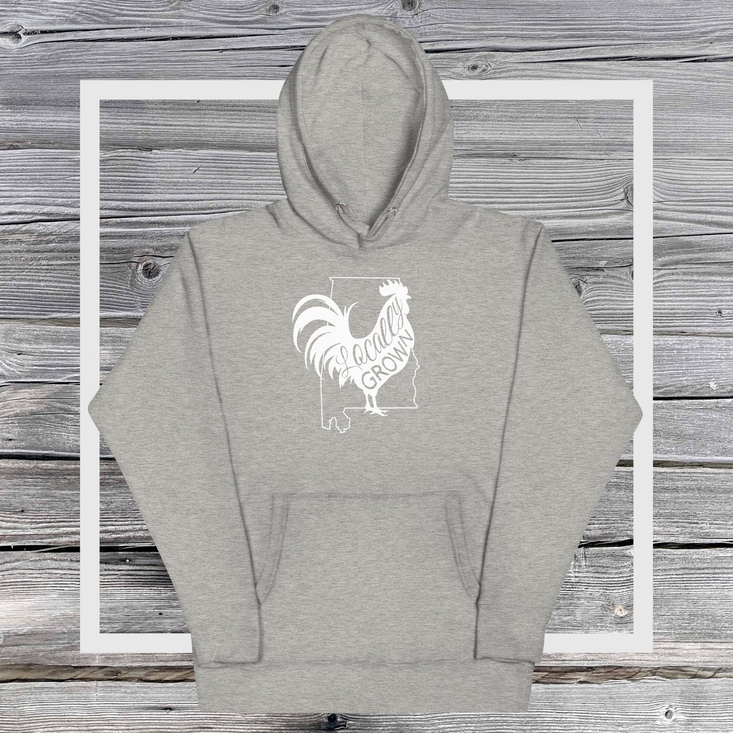 Unisex Locally Grown Alabama Cock Hoodie