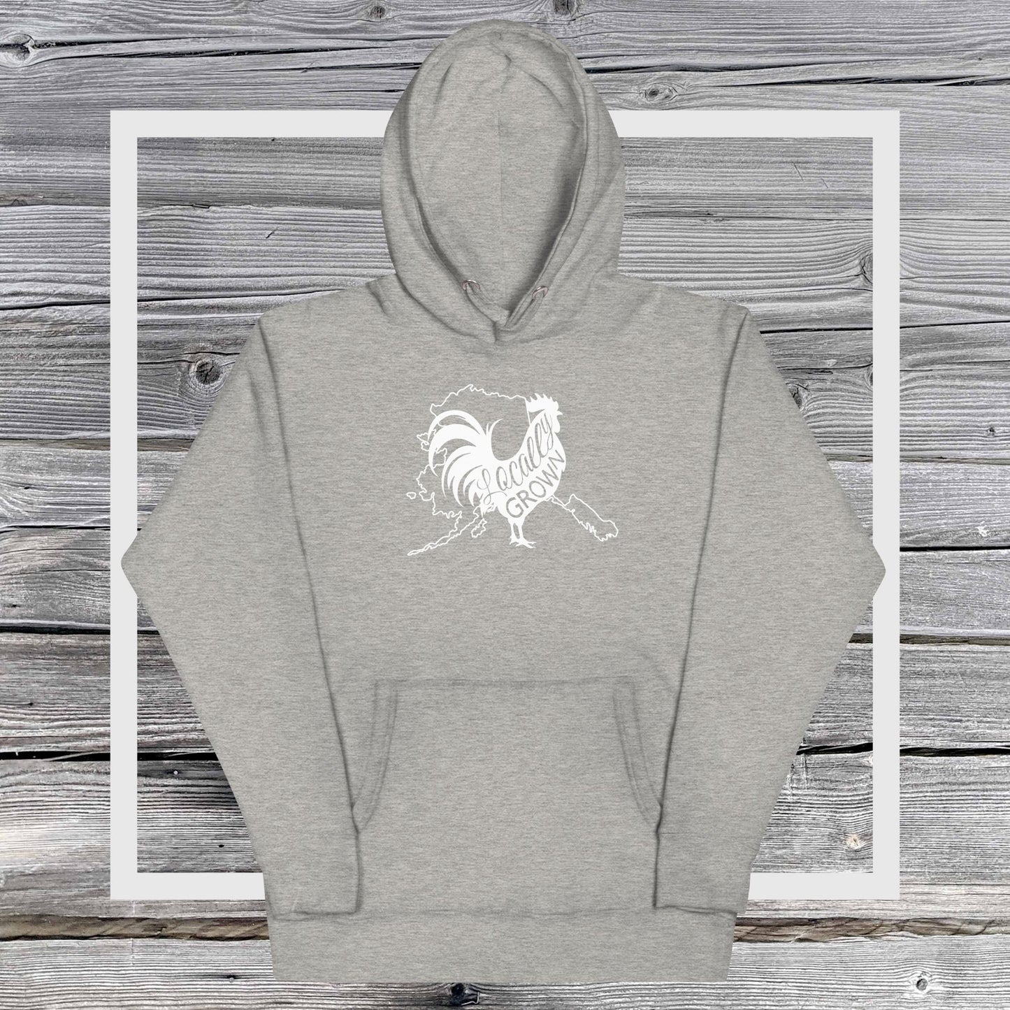 Unisex Locally Grown Alaska Cock Hoodie