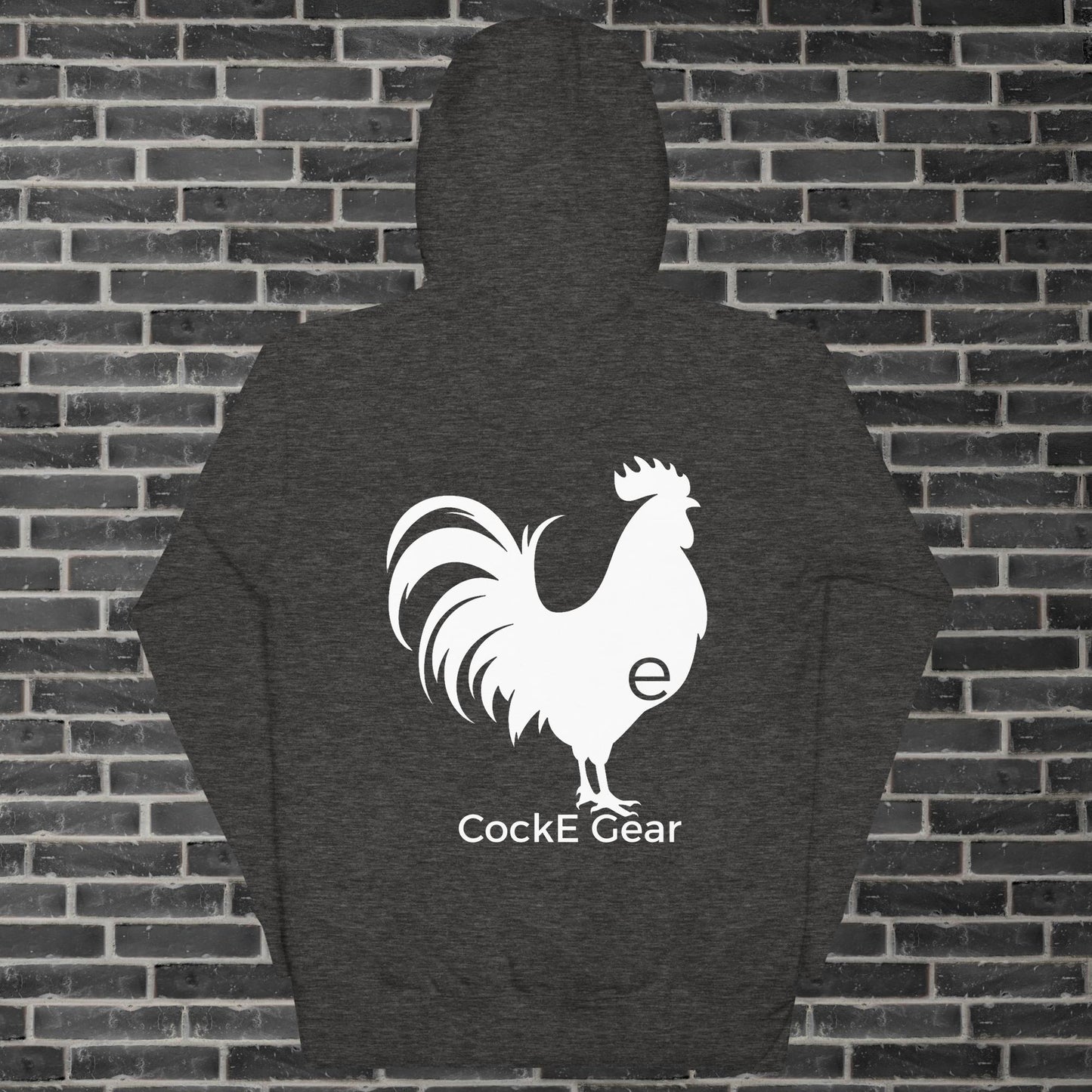 Unisex CockE Gear Logo Hoodie | Back Design