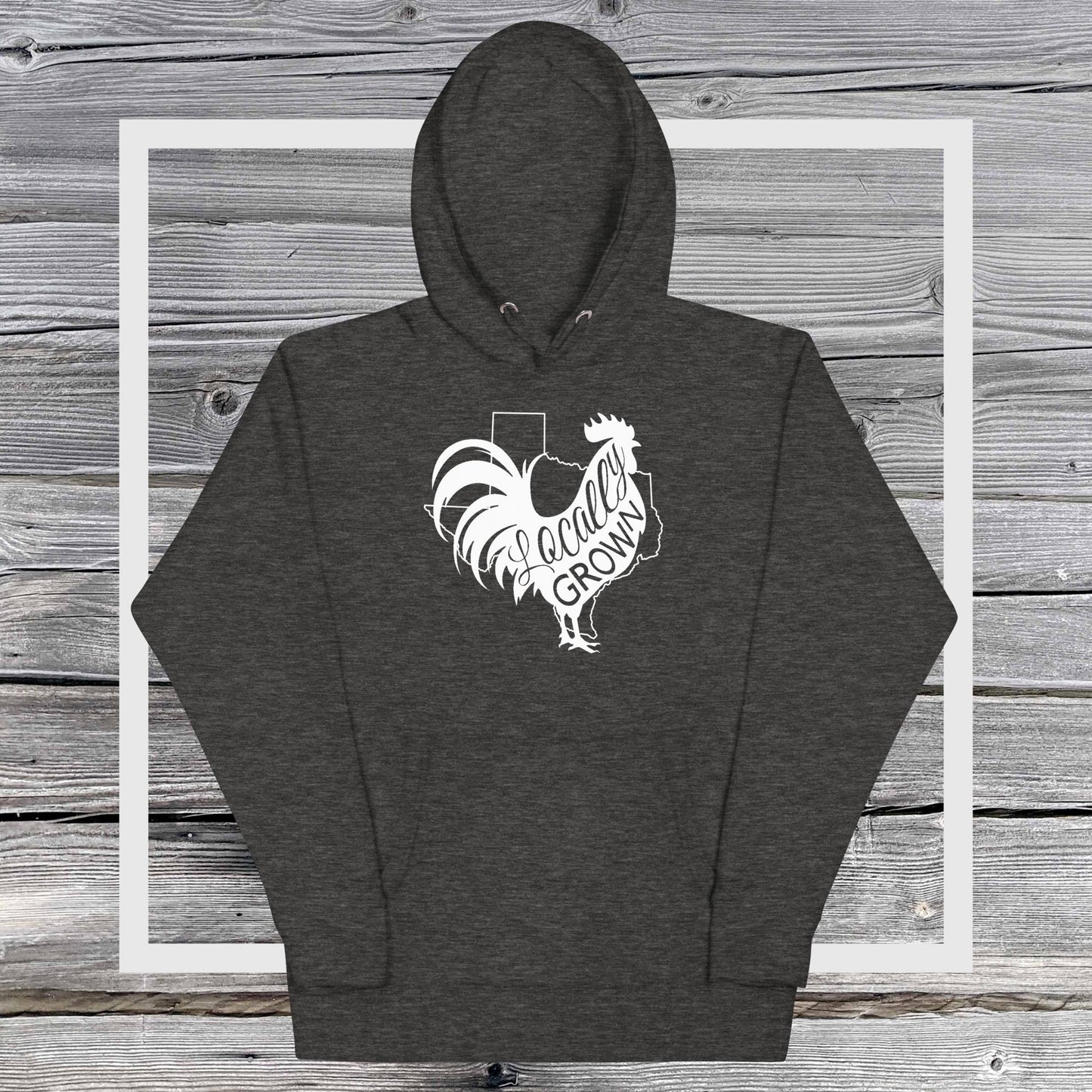 Unisex Locally Grown Texas Cock Hoodie