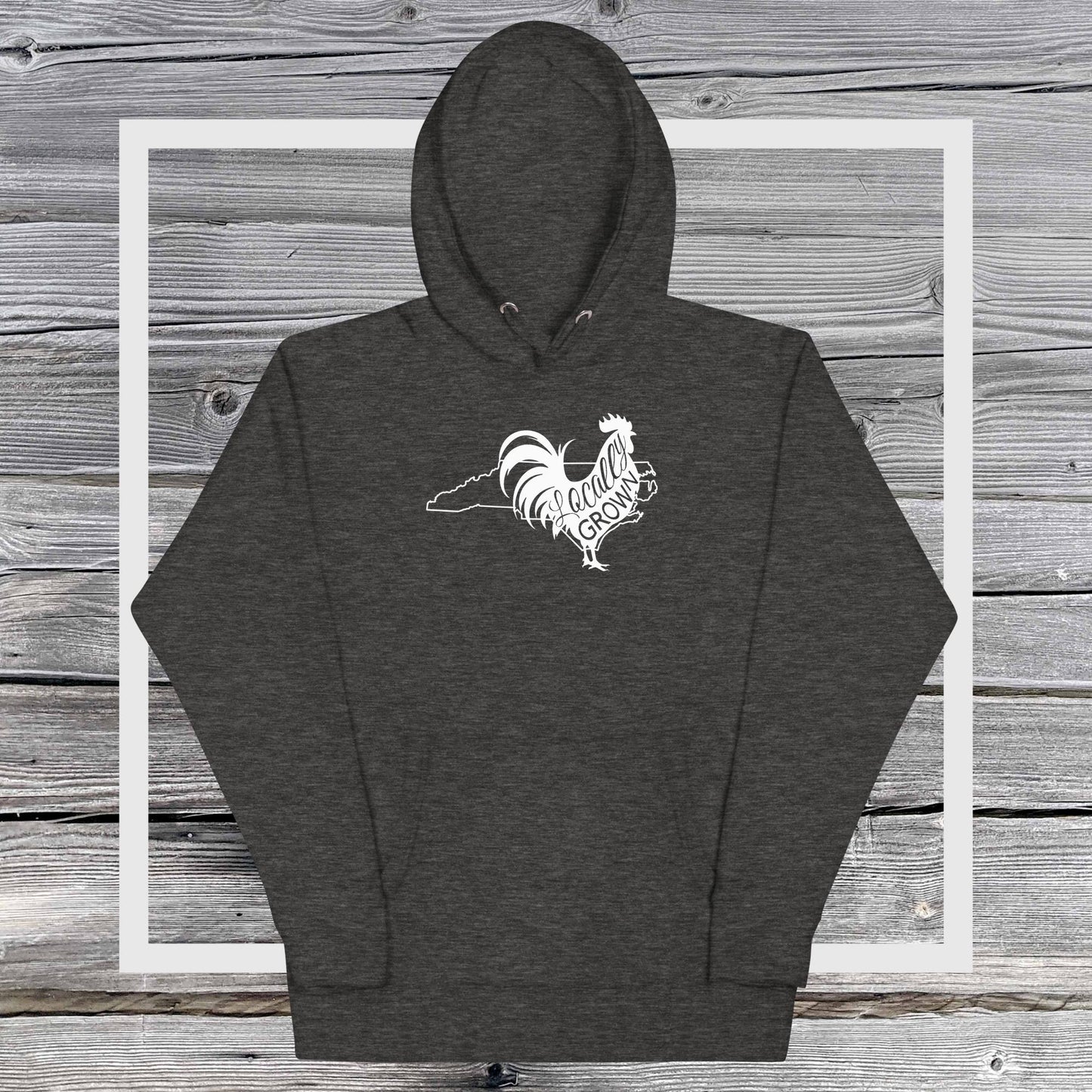 Unisex Locally Grown North Carolina Cock Hoodie