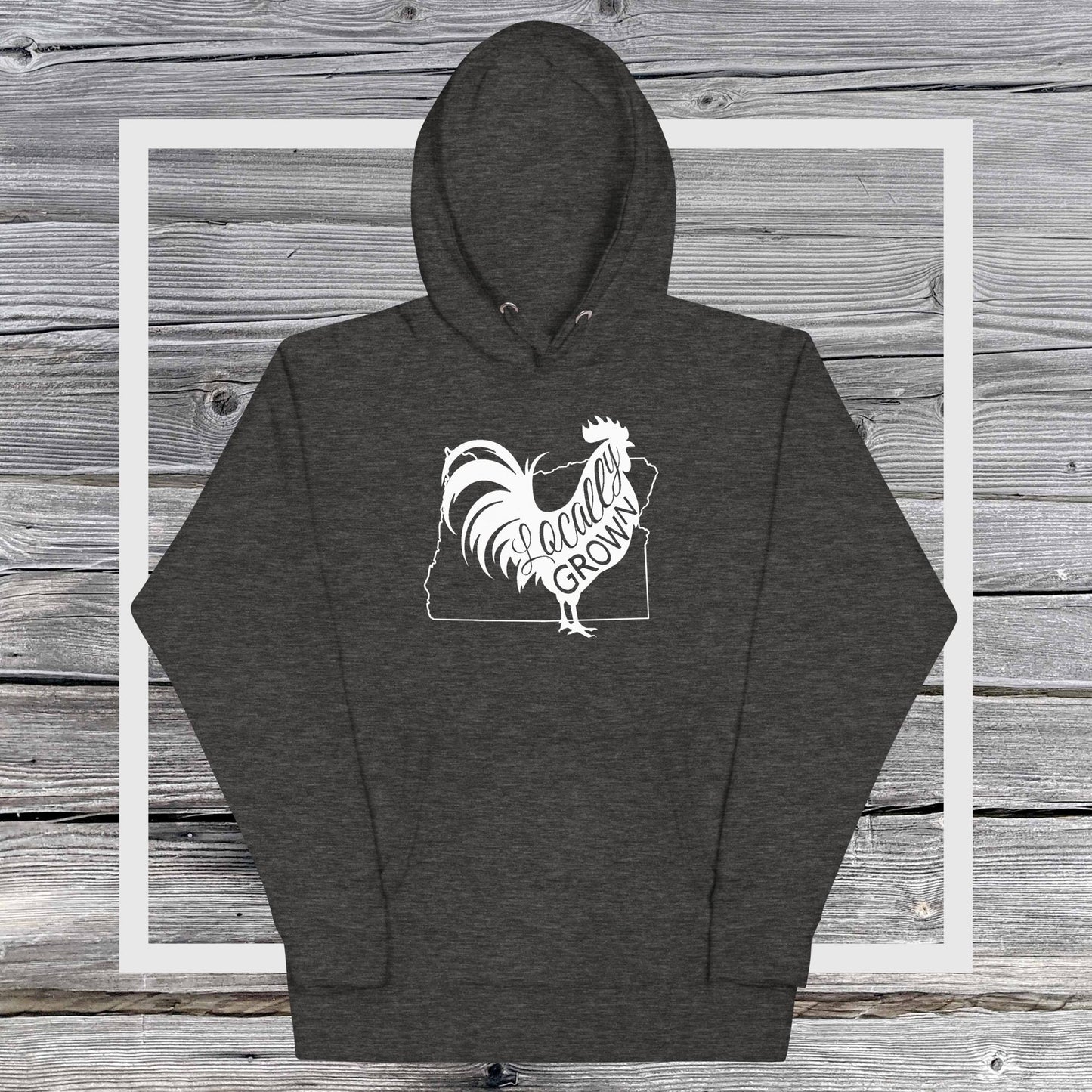 Unisex Locally Grown Oregon Cock Hoodie