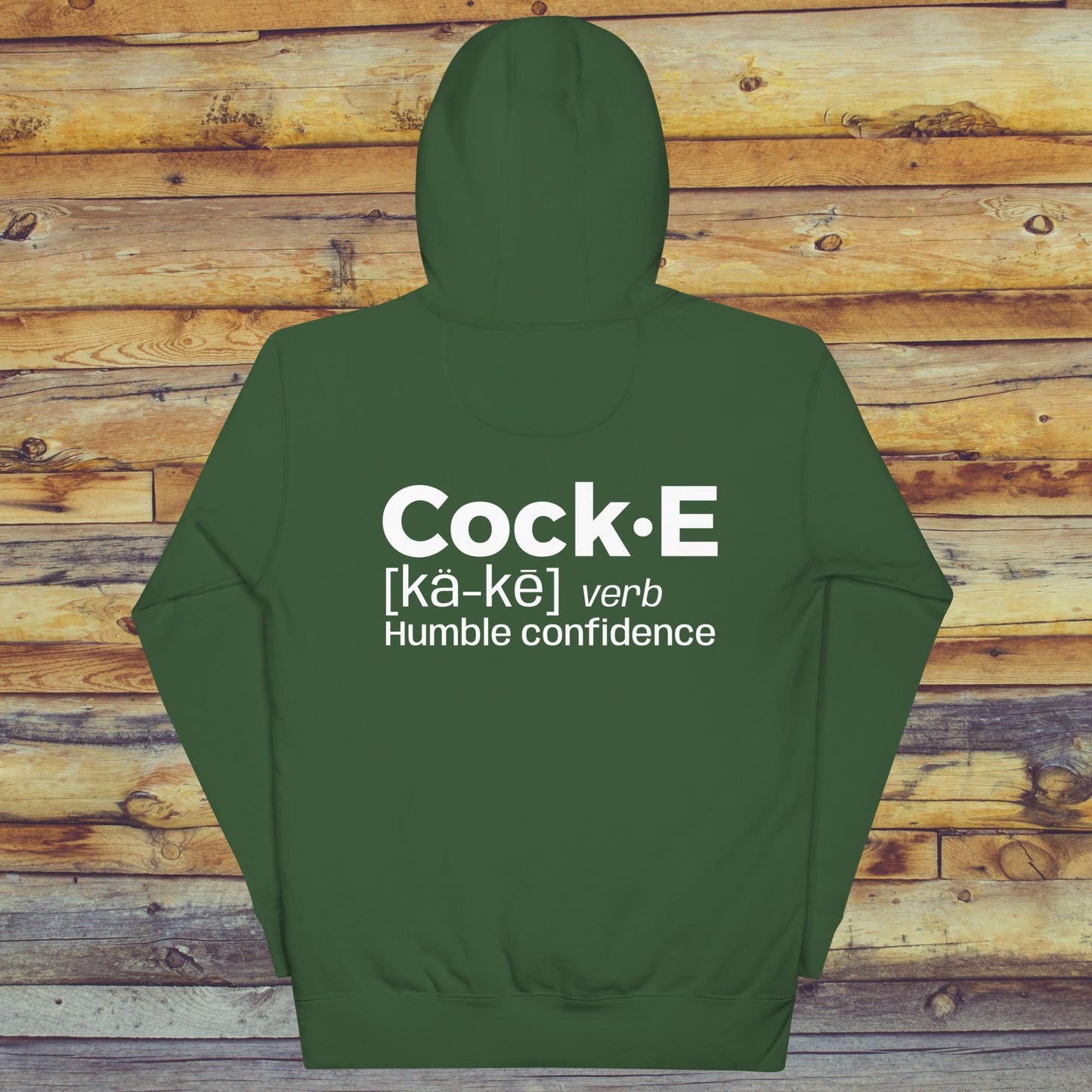 CockE Defined (Verb) Unisex Hoodie