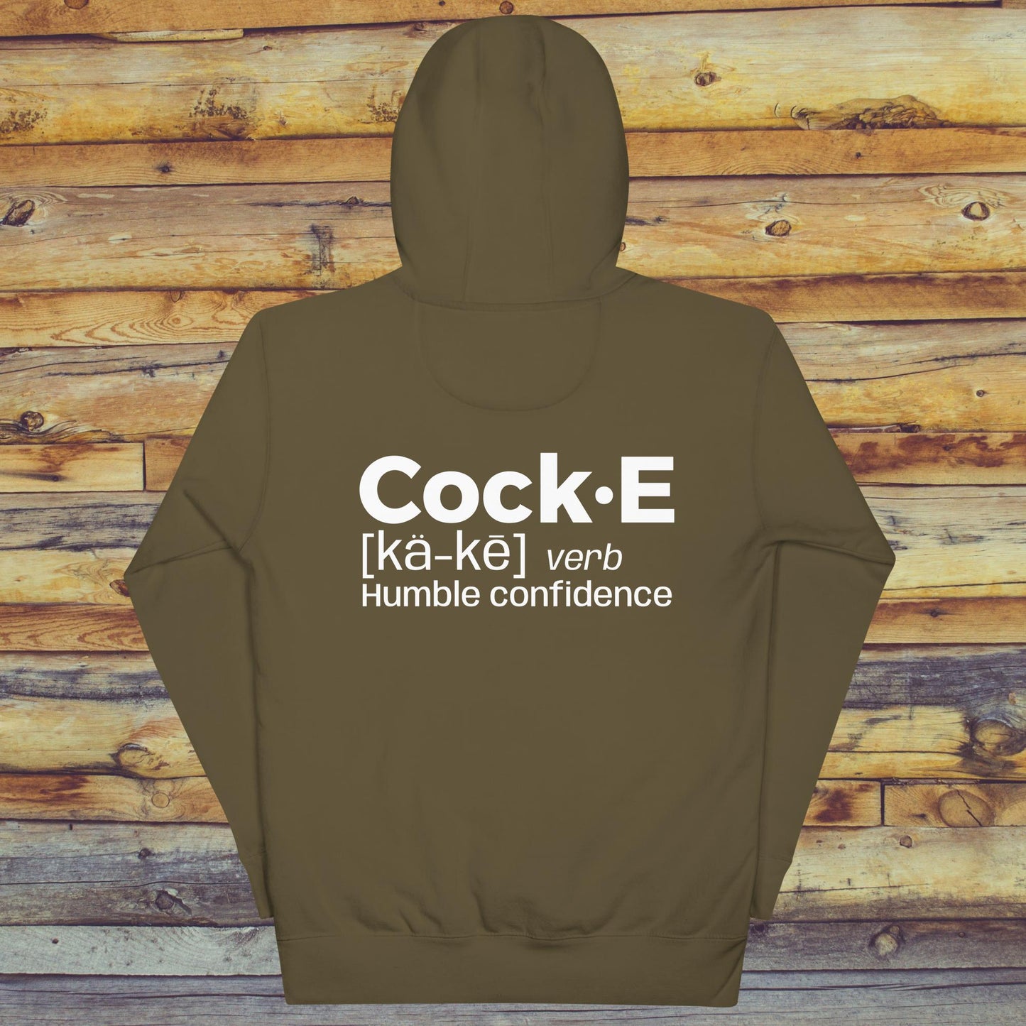 CockE Defined (Verb) Unisex Hoodie