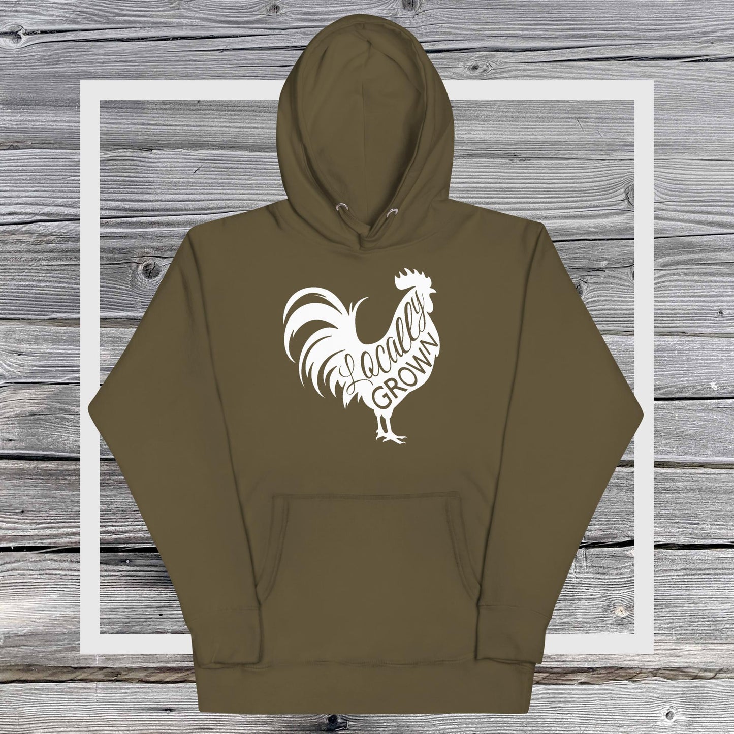 Locally Grown Cock Hoodie (Unisex)