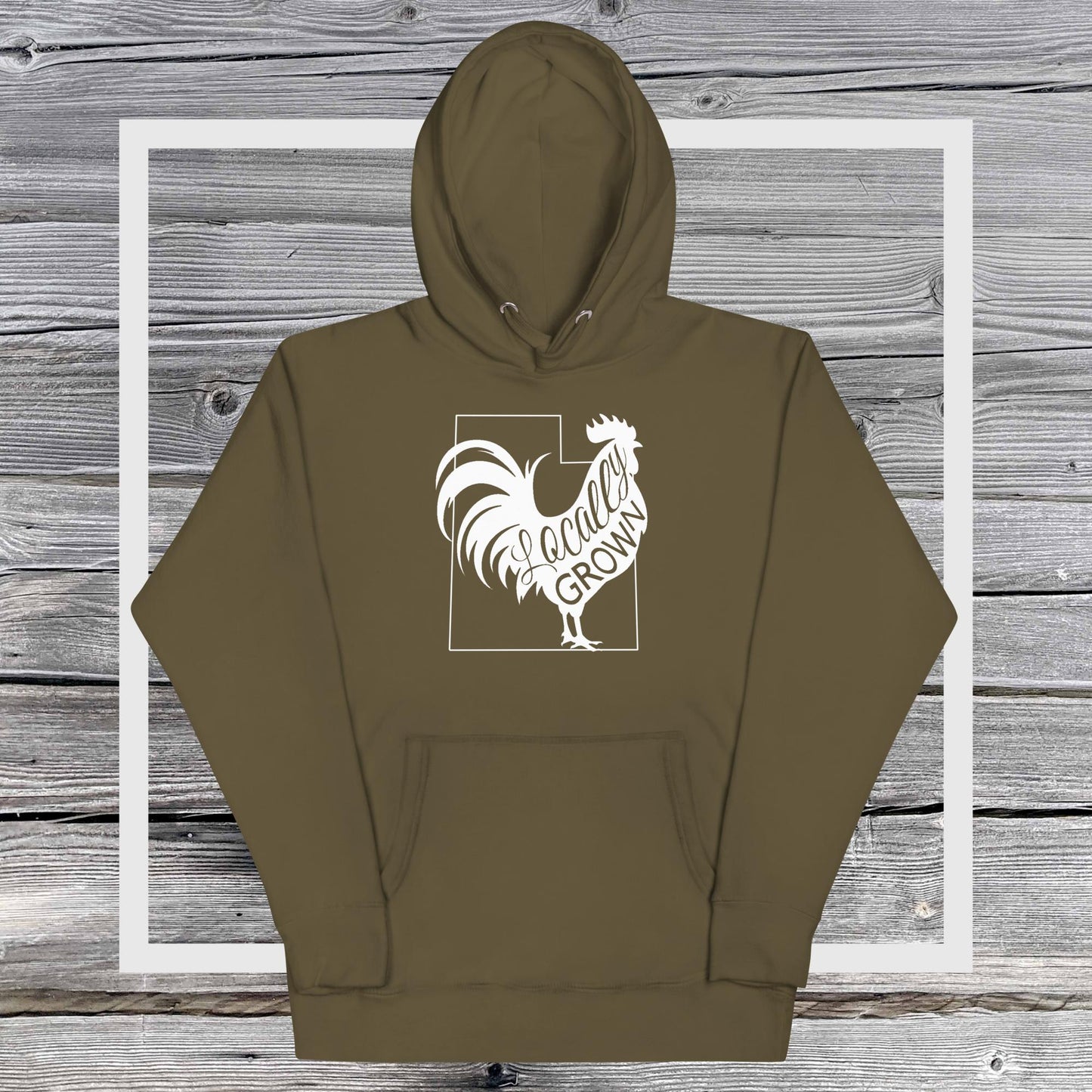 Unisex Locally Grown Utah Cock Hoodie