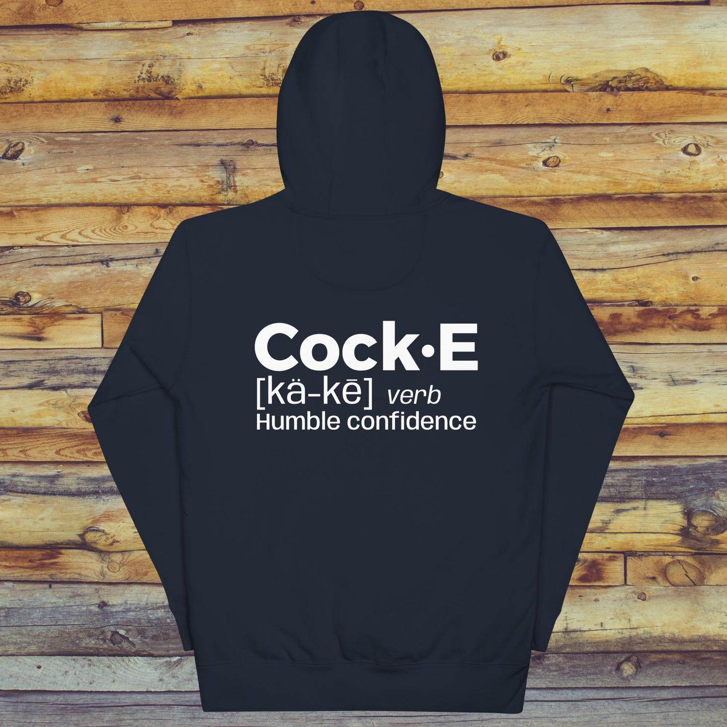 CockE Defined (Verb) Unisex Hoodie