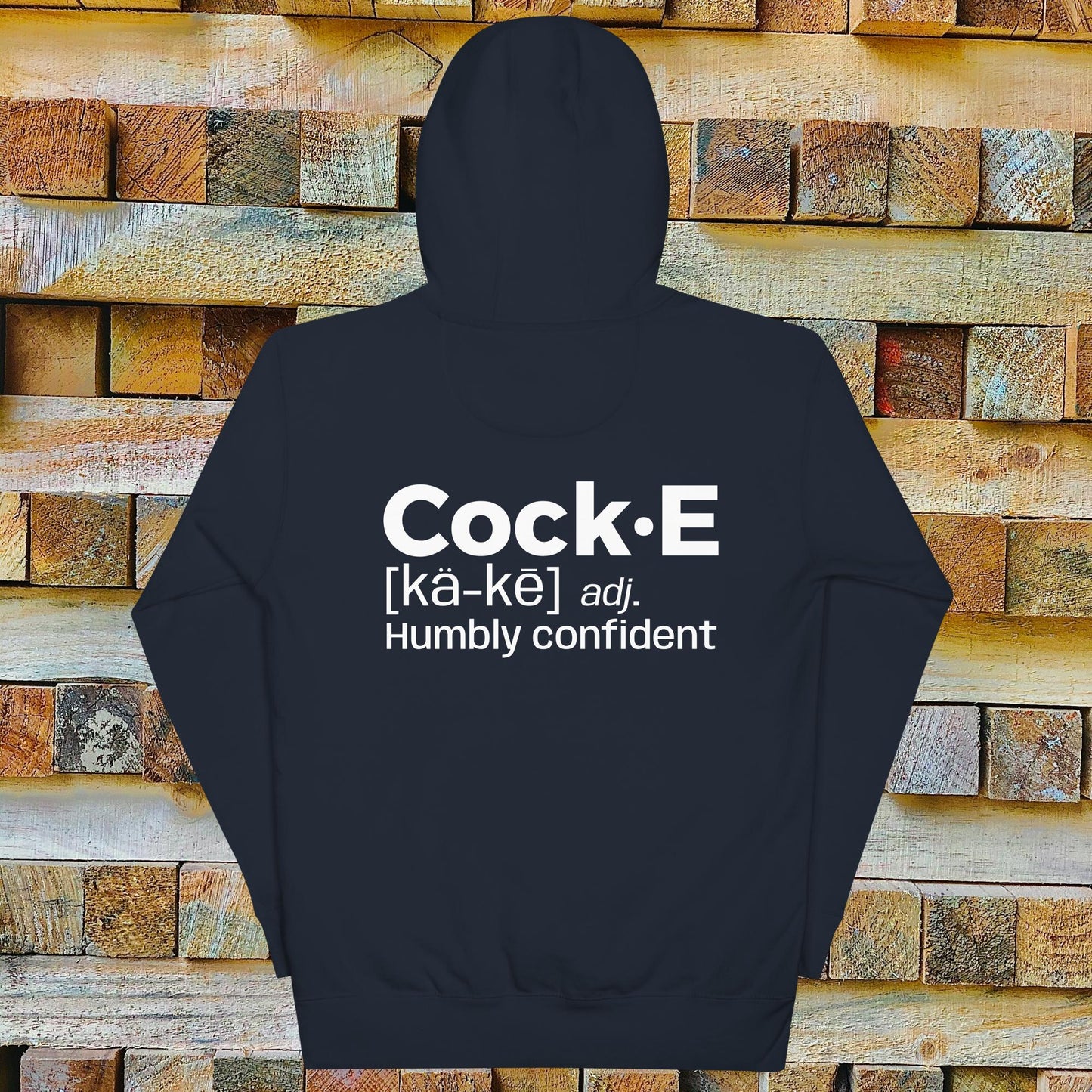 CockE Defined (Adjective) Unisex Hoodie