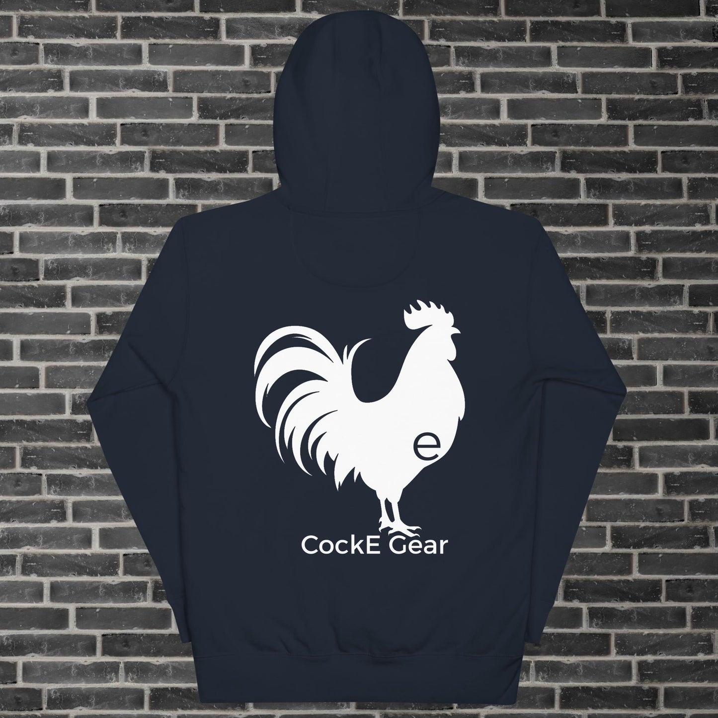 Unisex CockE Gear Logo Hoodie | Back Design