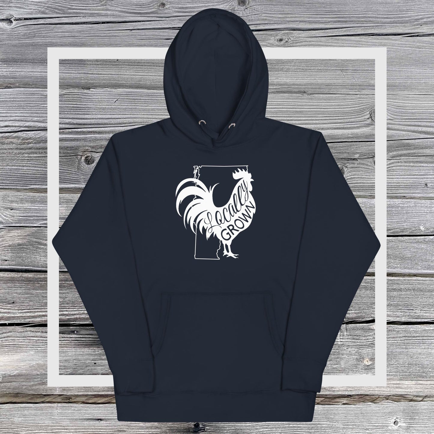 Unisex Locally Grown Vermont Cock Hoodie