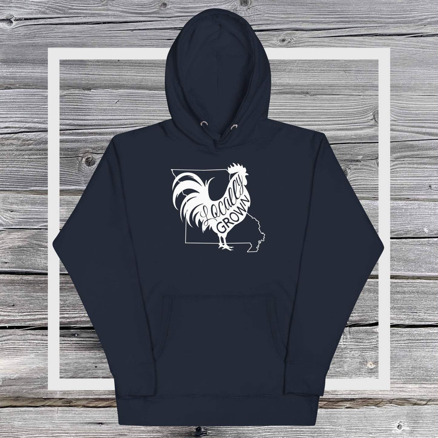 Unisex Locally Grown Missouri Cock Hoodie