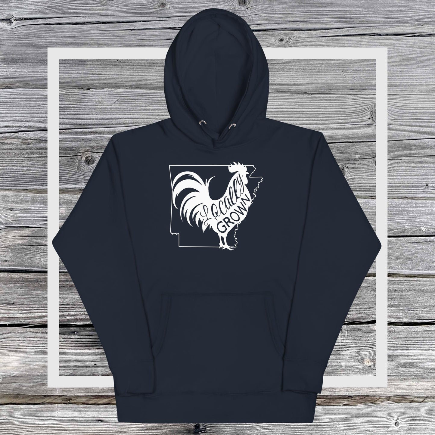 Unisex Locally Grown Arkansas Cock Hoodie