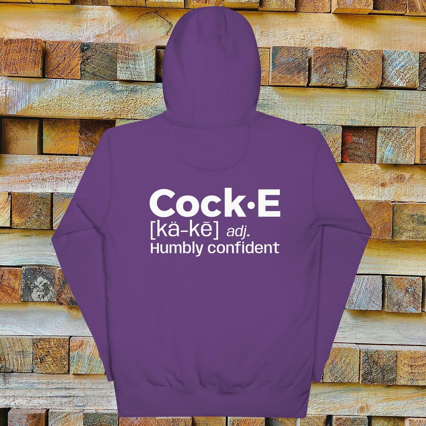 CockE Defined (Adjective) Unisex Hoodie