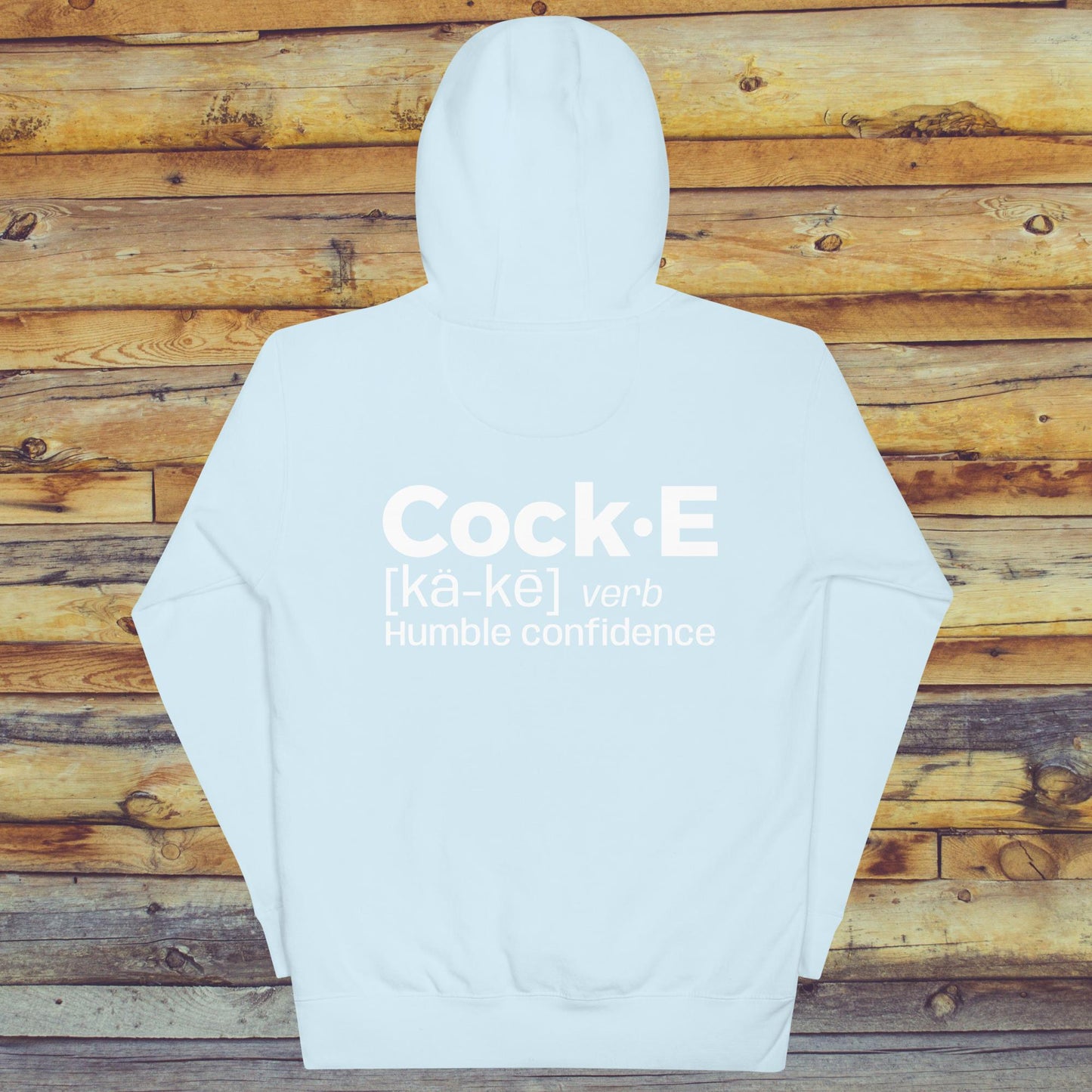 CockE Defined (Verb) Unisex Hoodie