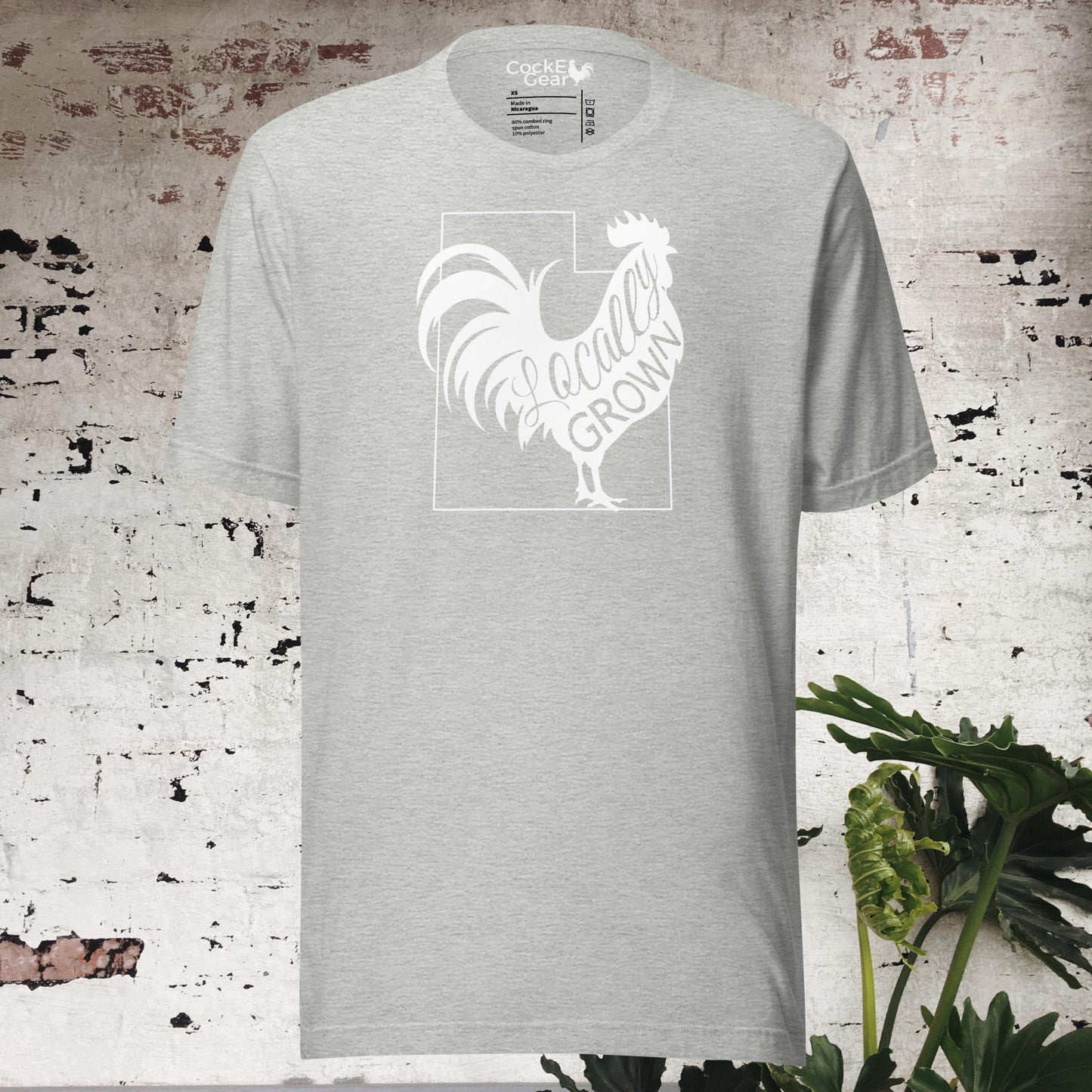 Unisex Locally Grown Utah Cock Tee