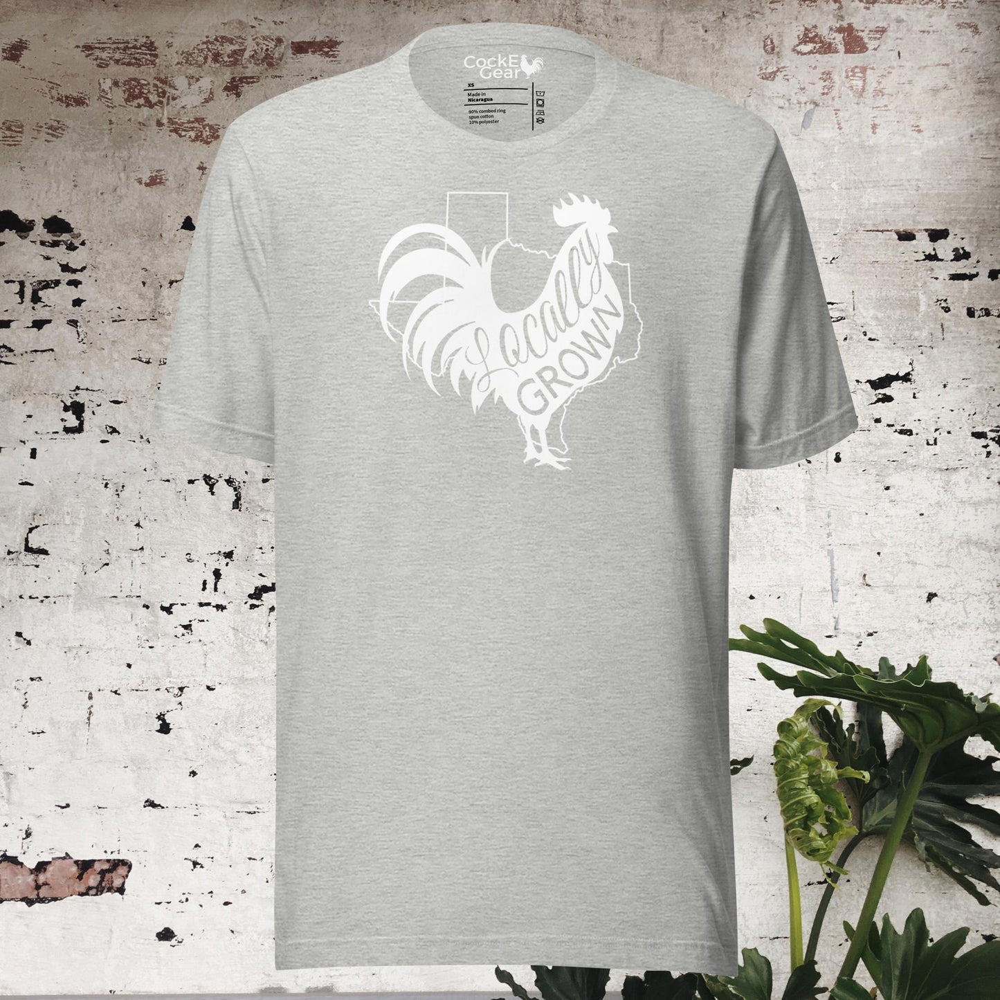 Unisex Locally Grown Texas Cock Tee