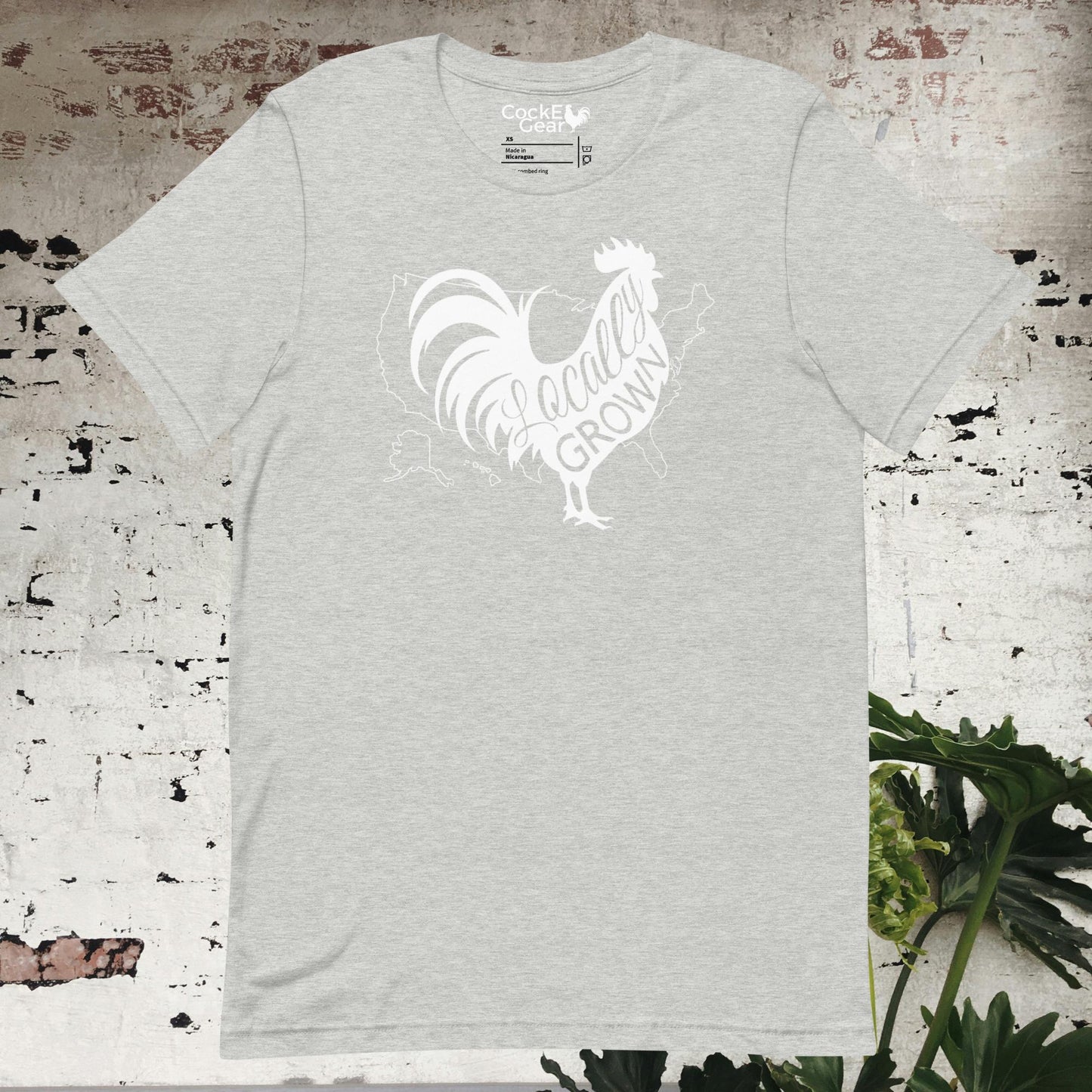 Locally Grown American Cock Unisex Tee